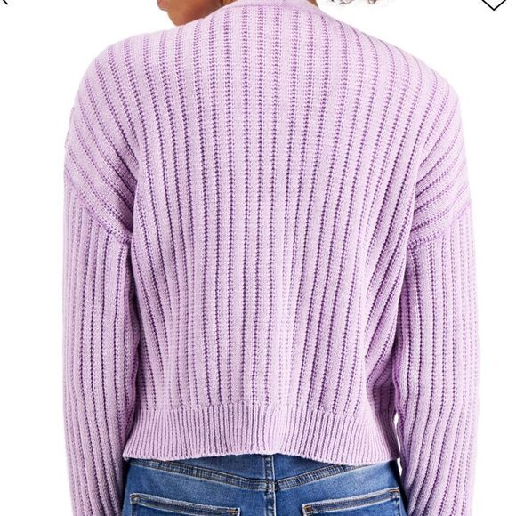 NWT Hooked Up by IOT Cable-Knit Cardigan - Picture 4 of 4